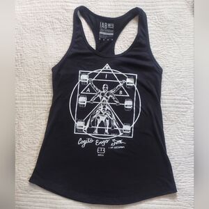 IAB mfg Womens SNATCH Graphic racerback Tank Top